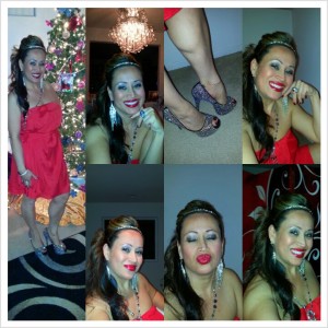 New Year's 2013! Yes, I can be "too much" sometimes lol but better to be too much than not enough! ;)