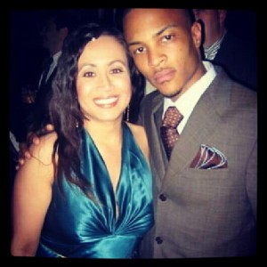 T.I. & Dazzling Rita - This was taken at the ATL Movie premiere in LA 2005. He is a nice guy...and cute :)