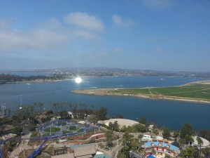 A clear, beautiful day in March from the top of Sea World Tower 300 feet in the air! *San Diego*